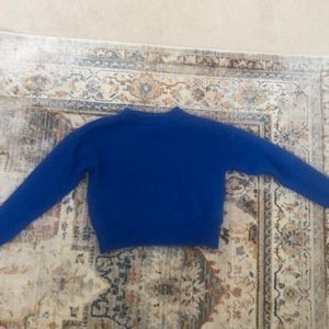 Blue Knit Sweater